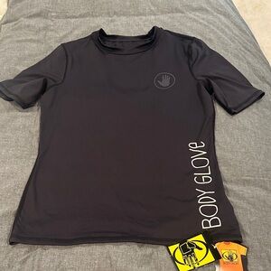 Body Glove Black Short Sleeve Rash Guard